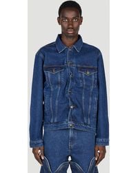 Y. Project - Y/Project Wire Denim Jacket - Lyst
