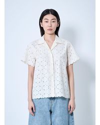 Moncler - Lace Button-Down Shirt - Lyst