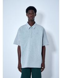Miu Miu - Half-Zip Polo Shirt - Lyst