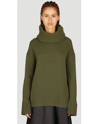 Moncler - Wool Polo Neck Sweater - Lyst