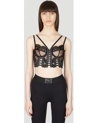 Dolce & Gabbana - Floral Lace Bralette Top - Lyst
