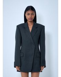 Alexander Wang - Tailored Wool Blazer Dress - Lyst