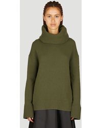 Moncler - Wool Polo Neck Sweater - Lyst