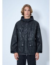 Stone Island - Hooded Technical Jacket - Lyst