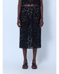 Cecilie Bahnsen - Cbbria Midi Skirt - Lyst