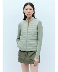 Moncler - Padded Zip-up Cardigan - Lyst