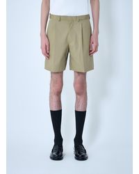 Prada - Button Patch Pocket Trousers - Lyst