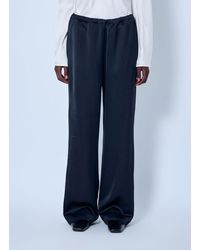 Rohe - Relaxed Fit Satin Trousers - Lyst