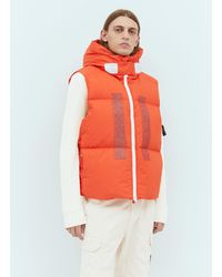 Stone Island - Real Down Vest Jacket - Lyst