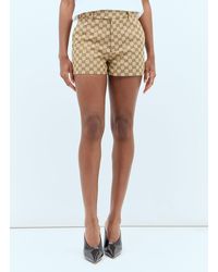 Gucci - Gg Canvas Shorts - Lyst