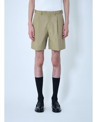 Prada - Button Patch Pocket Trousers - Lyst