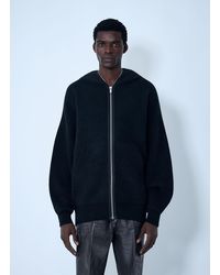 Rick Owens - Gimp Hooded Zip-Up Sweatshirt - Lyst