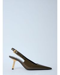 Saint Laurent - Lee Slingback Pumps - Lyst