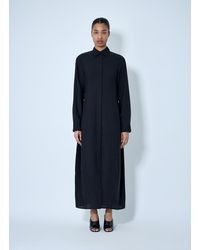 TOTEME - Long Button-Down Shirt Dress - Lyst