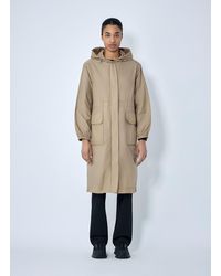 Moncler - Hooded Parka Coat - Lyst