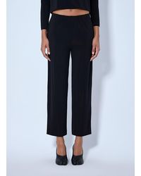 Issey Miyake - Elasticated Waist Trousers - Lyst