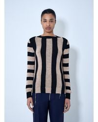 Dries Van Noten - Striped Knit Sweater - Lyst