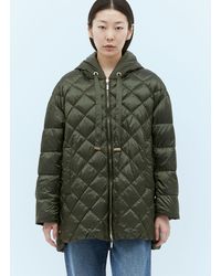 Max Mara - Reversible Quilted Hooded Jacket - Lyst