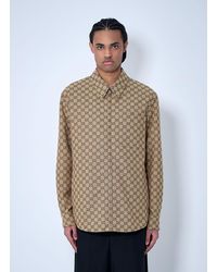 Gucci - Gg Canvas Overshirt - Lyst
