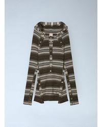 Miss Sixty - Hooded Stripe Sweater - Lyst