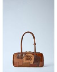 Miu Miu - Beau Leather Patchwork Bag - Lyst
