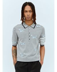 Thom Browne - Hector Icon Polo Shirt - Lyst
