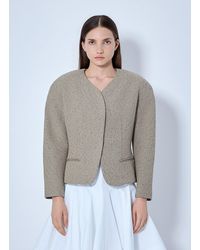 Jacquemus - La Petite Veste Ovalo Blazer - Lyst