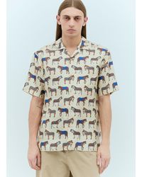 Gucci - Horse Print Silk Shirt - Lyst