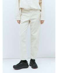 Moncler - Brushed Twill Pants - Lyst