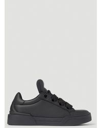 Dolce & Gabbana - Nappa Leather Mega Skate Sneakers - Lyst