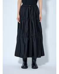 Moncler - Tiered Maxi Skirt - Lyst