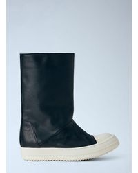 Rick Owens - Tower High Leather Boots - Lyst