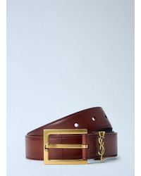 Saint Laurent - Cassandre Belt - Lyst