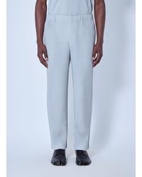 Homme Plissé Issey Miyake - Pleated Cropped Pants - Lyst