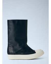 Rick Owens - Tower High Leather Boots - Lyst