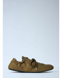 Prada - Collapse Canvas Sneakers - Lyst