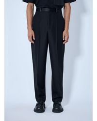 Bottega Veneta - Mohair Wool Canvas Trousers - Lyst