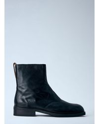 Our Legacy - Daimono Zip Leather Boots - Lyst