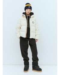 8 MONCLER PALM ANGELS - Dendrite Wool Down Jacket - Lyst