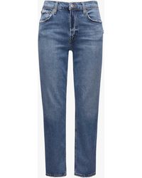 Agolde - Kye 7/8-Jeans Mid Rise Straight - Lyst