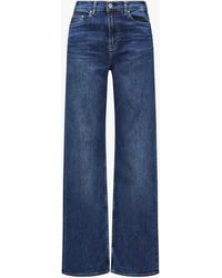 AG Jeans - New Baggy Wide Jeans - Lyst
