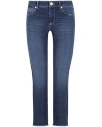 Seductive Claire 7/8-Jeans Cropped - Blau