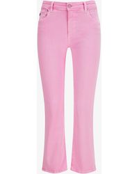 AG Jeans - Jodi Crop 7/8-Jeans High Rise Slim Flare - Lyst