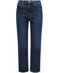 Agolde - Kye Jeans Mid Rise Straight Crop - Lyst