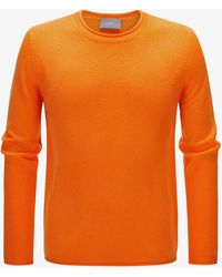 Lodenfrey Cashmere-Pullover - Orange