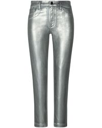 J Brand Ruby 7/8-Jeans - Mettallic
