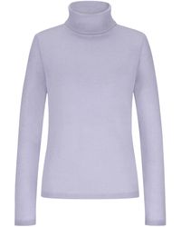 Lodenfrey Kaschmir Pullover in Blau Damen Bekleidung Pullover und Strickwaren Rollkragenpullover 