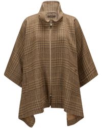 Poncho in Braun Windsor Damen Bekleidung Pullover und Strickwaren Ponchos und Ponchokleider 