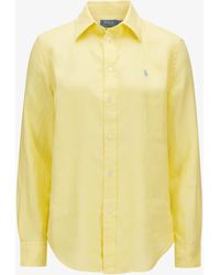 Polo Ralph Lauren - Leinenbluse Relaxed Fit - Lyst