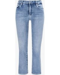 AG Jeans - Jodi 7/8-Jeans High Rise Slim Fit Flare Crop - Lyst